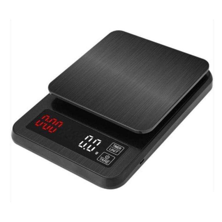 Coffee Timer Scale with Touch Sensing Buttons
