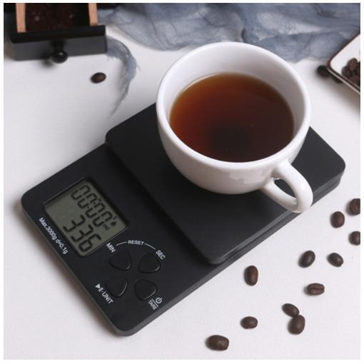 Coffee Timer Scale with Count Up and Count Down Functions