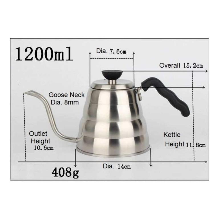Gooseneck Kettle 1.2L